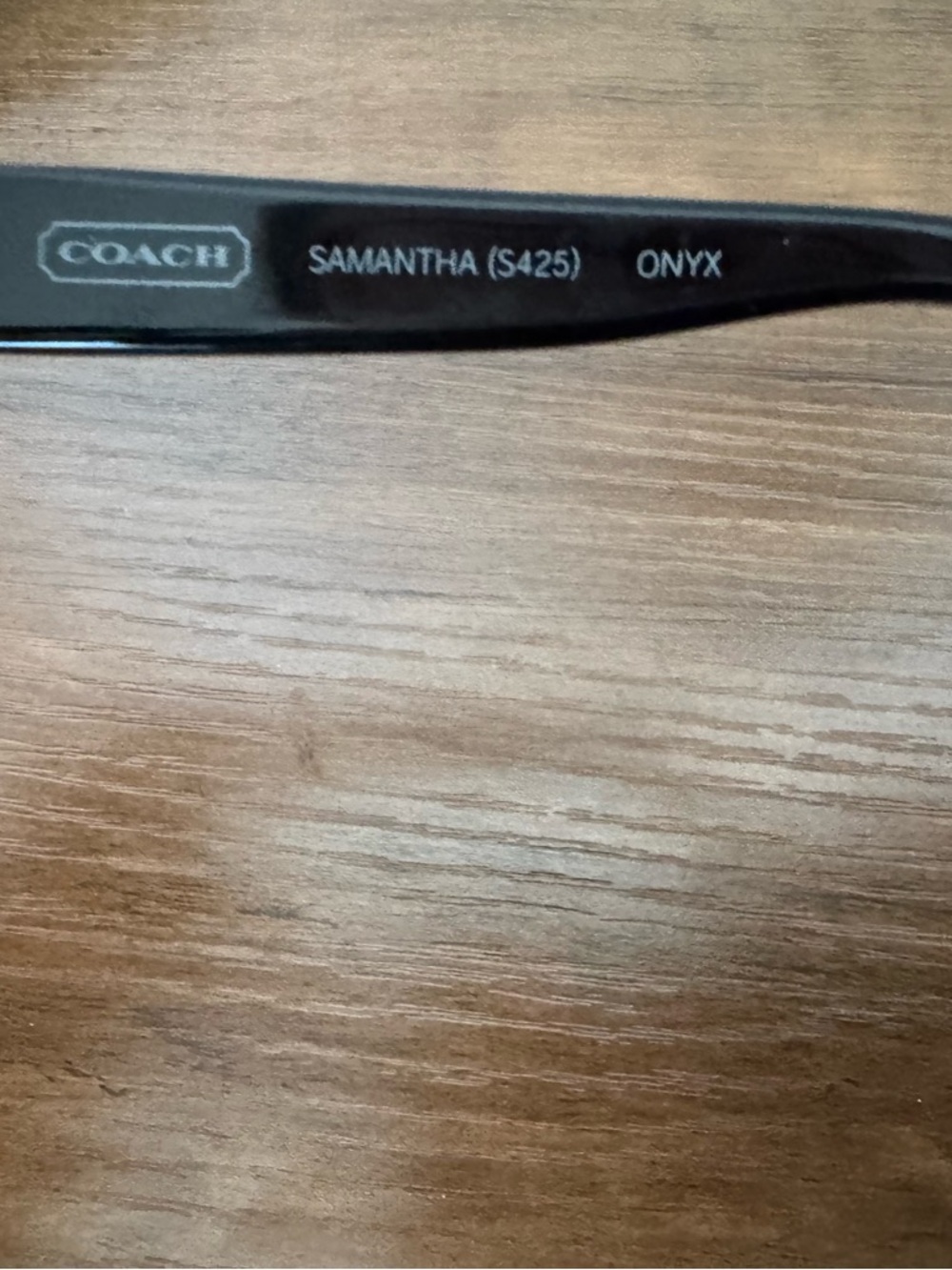 Coach samantha s425 onyx Women's Black Gradient Lens Sunglasses - Picture 6 of 8